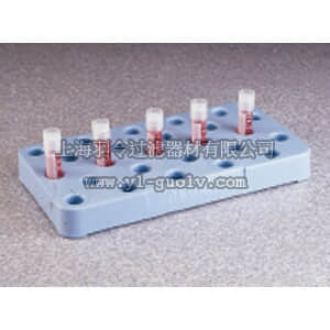 thermo fisher,赛默飞世尔,5030-0505,25孔冻存管支架，蓝色聚碳酸酯 SYSTEM 100 CRYOVIAL HLDR 5X5