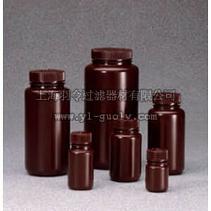 thermo fisher,赛默飞世尔,T_701033133B,Thermo Scientific Nalgene 棕色经济型广口瓶 60mL BOTTLE SMPL WM AMB 60ML 72/CS