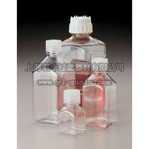 thermo fisher,赛默飞世尔,T_701033111A,Thermo Scientific Nalgene 方形瓶；PC，PP螺纹盖 125mL BOTTLE SQUARE PC 125ML 6/PK