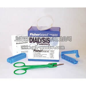 thermo fisher,赛默飞世尔,T_7012115216,Fisherbrand 再生纤维膜透析套装 T4膜, 扁平宽度25mm DIALYS TBNG 15.9MM DIA 30M/RL