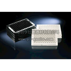 thermo fisher,赛默飞世尔,237105,Nunc F96 MicroWellTM微孔板,聚苯乙烯，外部尺寸128*86mm，颜色，黑色，数量每包/每箱，1/50，表面，未经处理 96 WELL PLATE FLAT ST NT W/LID