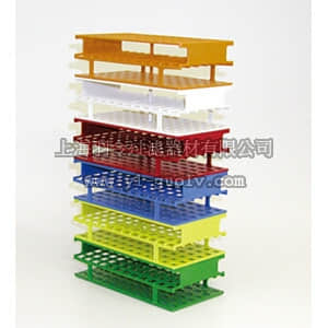 thermo fisher,赛默飞世尔,T_7011480968,Thermo Scientific Nalgene Unwire 试管架；PP材质，Resmer 制造技术 可放24根30mm管子, 红色 RACK UNWIRE ACETAL RED 30MM