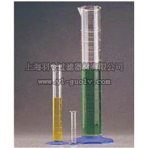 thermo fisher,赛默飞世尔,3663-0025C,标有刻度的量筒，聚甲基戊烯，蓝色聚丙烯底座，25ml容量 GRADUATED CYLINDR PMP;25ML