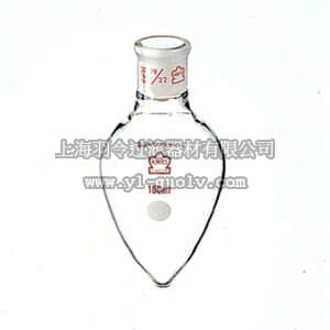 thermo fisher,赛默飞世尔,T_701K2942500010,Kimble Kontes 梨形烧瓶 10mL, $形接口编号14/20 FLASK PEAR 10ML 14/20 BW