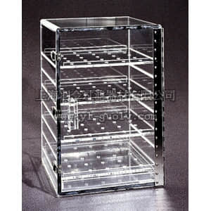 thermo fisher,赛默飞世尔,T_7010864223B,Fisherbrand 丙烯酸塑料干燥箱 3层架 DESSICATOR CBNT 12X12X12 1CS