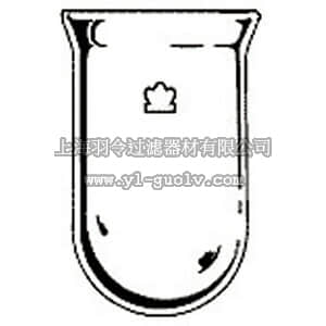 thermo fisher,赛默飞世尔,T_701K612000-1000,Kimble Kontes 圆筒形反应釜 1000mL REACTION FLASK 1000ML
