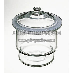 thermo fisher,赛默飞世尔,T_70108595A,Fisherbrand 厚玻璃干燥器 内径100mm, 适配95mm干燥器板 DESICCATOR PLAIN 100MM