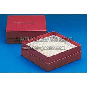thermo fisher,赛默飞世尔,T_7011200930,Wheaton Cryule 一次性冷冻盒 12.7 × 12.7 × 3.2 cm BOX SQUARE 1ML CRYULE 15/CS