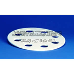 thermo fisher,赛默飞世尔,T_70108-641D,CoorsTek 8孔陶瓷干燥板 直径230mm DESICCATOR PLATE