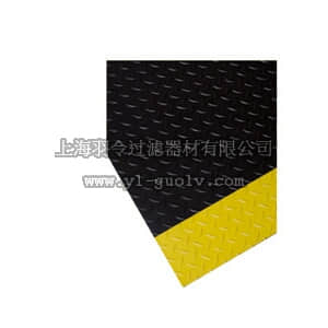 thermo fisher,赛默飞世尔,T_307SA0022,经济型钢花纹抗疲劳地垫黑色+黄边；外形尺寸（L*W*H/CM）90 x150x 1.2；毛重4.5KG SA002-2